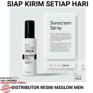 Terjangkau Ms Glow For Men Sunscreen Spray / Ms Glow Men 100% Original