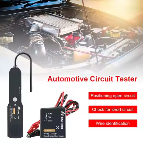 New EM415PRO Scanner 6-42V DC Circuit Breaker Tester Cable And Wire Short Open Detector Maintenance 