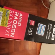 Asus amd 6700xt顯示卡