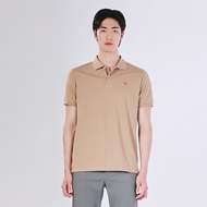 John Henry เสื้อโปโลผู้ชาย ทรงเข้ารูป รุ่น JH F324MPLSM61 - สีกากี