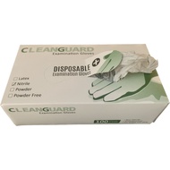 CLEANGUARD / ACEPLAS Disposable Nitrile Gloves - 100pc - S/M/L (WHITE)