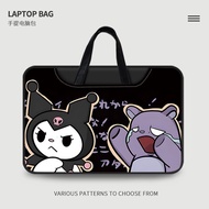 Kuromi black laptop bag Lenovo Xiaoxin air14 Huawei 13.3 Dell Mac 15.6 inch tablet 11 inch库洛米黑手提电脑包联