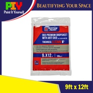 Nippon Paint Kain Canvas 003 Premium Dropsheet With Anti Skid 9ft x 12ft