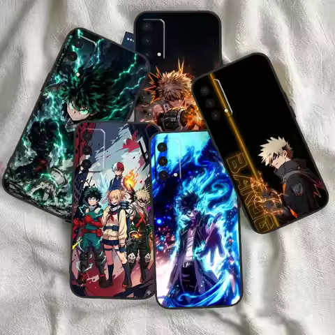 MHA Two Hero Anime Cover For OenPlus 15 15T 15R 13T 13S 13R 12 13 11R 11 10 10T 10R Nothing Phone 2 