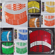 honda Pcx Forza Reflective Wheel Rim Sticker