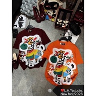 7-color horse t-shirt BIGSIZE 60kg - 110kg [Nice product made of soft and cool Chinese cotton - Just