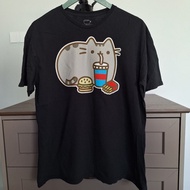 Pusheen Cat Print T-Shirt size XL (AC37)