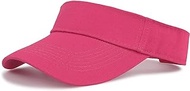Hot Pink Hat Pink Visor Pink Sun Hat Lightweight Sun Visor with UV Protection Hot Pink Accessories for Women Beach Hat Pink Summer Gift Hat