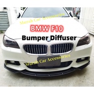 BMW F10 Front Bumper Diffuser Lip Wrap Angle Splitters