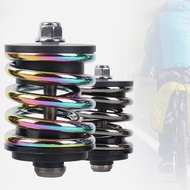 (Yafex) Bicycle Suspension Rear Shock ShocksTitanium Screw Rod ForBrompton For 3sixty High Quality Products