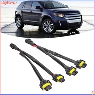 1qiwan-my Aramox H11 H8 H9 Extension Wiring Harness  2 Pcs Male to Female Way Headlight Splitter Wir
