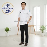 KEMEJA White ASN shirt, pdh shirt for civil servants, civil servants, white shirt, civil servant top