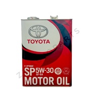 TOYOTA ENGINE OIL SN/CF GF-6 5W30 4L (08880-10705)