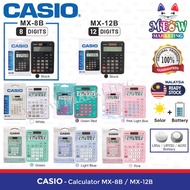 Casio Calculator MX-8B 8 Digits / MX-12B 12 Digits (ORIGINAL)