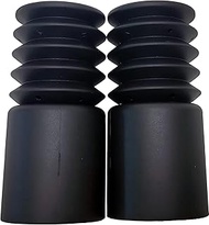 HKS HKS 82004-AK080 Dust Boot Set, Upright, Black, 5.2 inches (132 mm), Hole Diameter: 1.7 inches (4