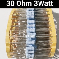 (5 Pcs) Resistor 3 Watt 30R 33R 30K pilih sesuai kebutuhan