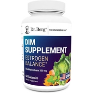 Dr. Berg DIM Supplement Estrogen Balance - Original Estrogen Supplement for Women with Diindolylmeth