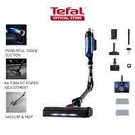 Tefal X-Force 9.60 Aqua Handstick Vacuum TY20C7 – 6 Accessories, LED Vision, 99.9% Filtration, 45-Minute Battery