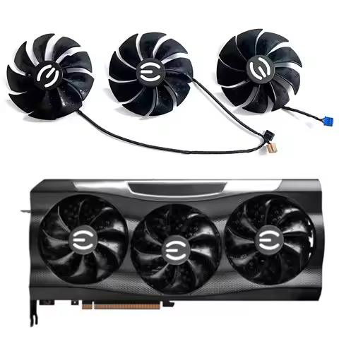 Original for EVGA RTX 3090 3070 RTX3080 RTX 3080 TI graphics card 87MM 4PIN PLD09220S12H GPU replace