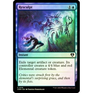 Resculpt FOIL NM MTG - Commander Masters (CMM)
