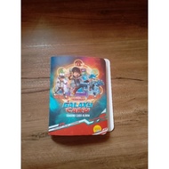 BoBoiBoy Galaxy Card Album / all card pek fusion, rumble, vortex