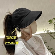 UV Protection Visors Fisherman Ponytail UV Protection Hat/