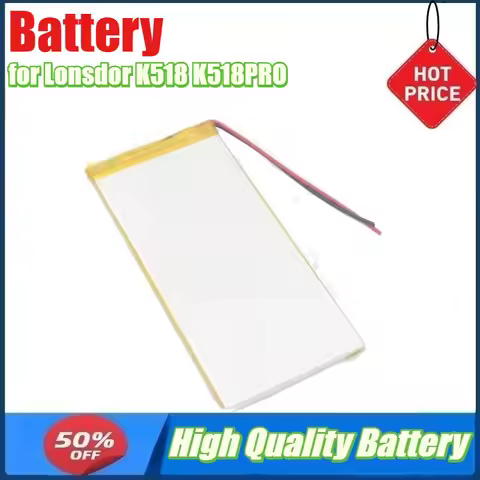 3.8V 5000mAh 5800mAh Battery for Lonsdor K518 K518PRO K518 Pro Car Diagnostic Instrument Battery Cap
