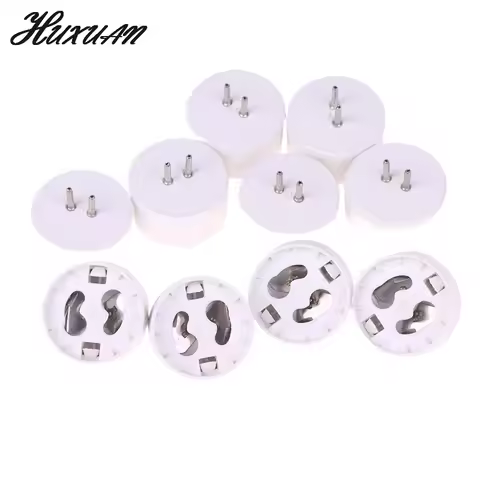 10Pcs MR16 To GU10 Socket Base Halogen Light Bulb Lamp Adapter Converter High Temperature Resistance