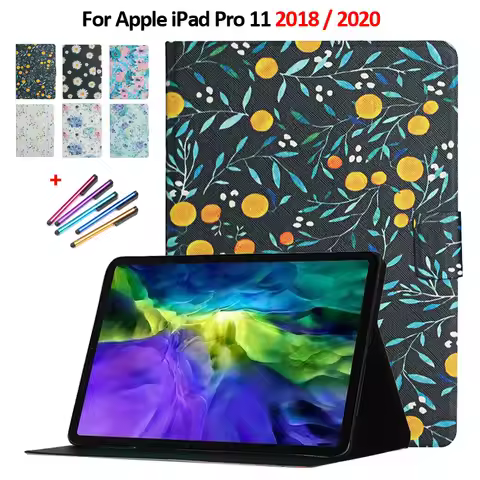 Tablet Case For ipad pro 11 2020 2018 fashion pattern cover Funda For iPad i Pad Pro 11 2020 case co