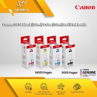 Canon GI-76 Black / Cyan / Magenta / Yellow (135ml) Refill Ink Bottle For Printer Canon GX5570 GX607