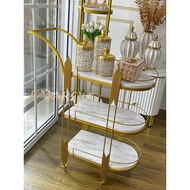 3-tier iron trolley