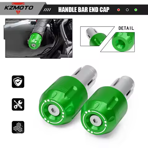 Moto Handlebar Grips Plugs Cover For Z900 Z650 Z900RS Z900SE Z650RS Z1000 Z1000SX NINJA400 NINJA1000