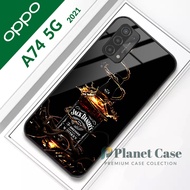 Softcase kaca OPPO A74 5G Planet case [CP137-OPPO A74 5G] | Case OPPO A74 5G | Kesing hp OPPO A74 5G