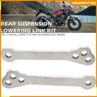 [SzluzhenfcMY] 2x Motorcycle Lowering Links Suspension Drop Kit Motorcycle Accessories Lowering Link