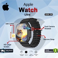 [Panggilan Call] Apple Watch Series Ultra Bisa 4G/5G SlM Card 360°Rotational Camera RAM 4/64GB | Bis