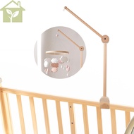 Baby Crib Mobile Arm 27inch Wooden Crib Mobile Holder Angle and Height Adjustable Crib Mobile Arm No
