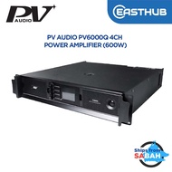 PV AUDIO PV6000Q 4-Channel 4 x 600W Power Amplifier