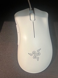 ［二手］Razer 雷蛇 DeathAdder Essential 煉獄奎蛇 電競滑鼠 白 附盒子