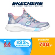 (Lazada Exclusive) Skechers สเก็ตเชอร์ส รองเท้าเด็กผู้หญิง Girls Slip-Ins Foamies Dreamy Lites Shoes - 303514L-GYMT