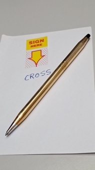 CROSS 1/20 10K Gold Pen 原子筆