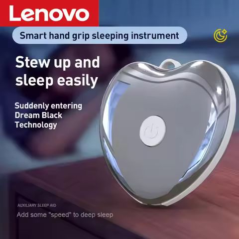 Lenovo Mini Smart Sleep Speaker Quickly Fall Asleep with This Handheld Microcurrent Low-Frequency Pu