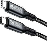 CY USB5.0 80Gbps USB-C Male to Male Cable with 240W and 16K@30hz 8K@60Hz 5K@60Hz Compatible with USB