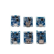 TP4056|18650 Lithium Battery 3.7v 3.6V 4.2V Lithium Battery Charging Board 1A Overrush Overdischarge