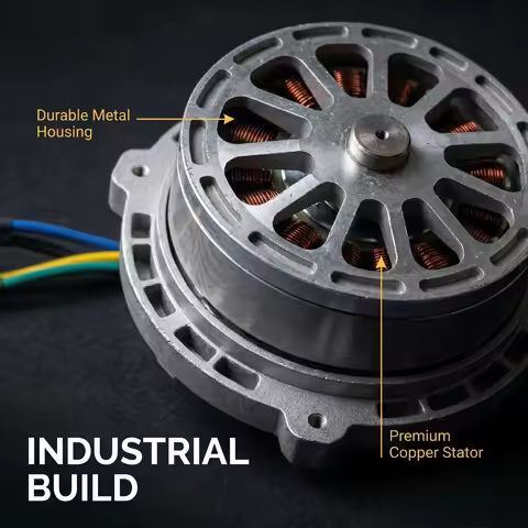 48V 2000W Electric Lawn Mower Motor SL105 KV80 Low Noise High Torque Outrunner Motor for Lawn Equipm