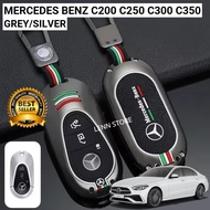 Metal Remote Key Cover Mercedes Benz C200 C250 C300 C350 2023 2024 2025 2026