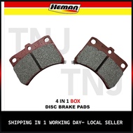 HEMAN - 4 IN 1 DISC BRAKE PAD ( FRONT ) PERODUA KENARI / PERODUA KELISA ( H0038-S )