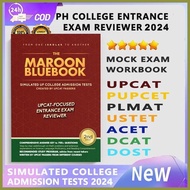 ◩ ❦ ✲ UPCAT Reviewer 2024 Maroon Bluebook - Updated UPCAT-FOCUSED ENTRANCE EXAM REVIEWER 2nd editio