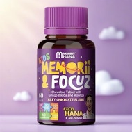 EXCEL HANA X AQIL ZULKIFLI CHOCOLATE CHEWABLE TABLETS MOMMYHANA