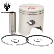 6H4-11631-01 Piston kit (Std) 2 ring for Yamaha Outboard Motor 2 stroke 40HP 50HP 6H4-11631-01-00;6H