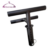 [deevoka] Tibialis Bar with Foam Handles Sturdy Lower Leg Muscle Heavy-Duty Fitness Equipment for Ru